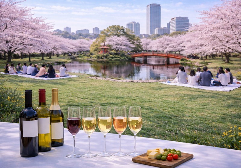 新潟お花見ワイン会