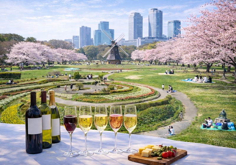 名古屋お花見ワイン会