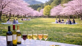 札幌お花見ワイン会